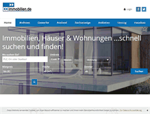 Tablet Screenshot of immobilien.de